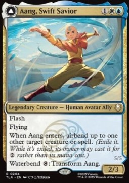 Aang Swift Savior Aang and La Oceans Fury 
