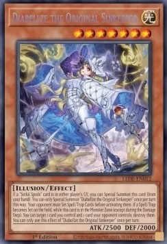 Diabellze the Original Sinkeeper (V.1 Secret Rare)