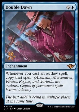 Double Down (V.1) - Outlaws of Thunder Junction Promos 