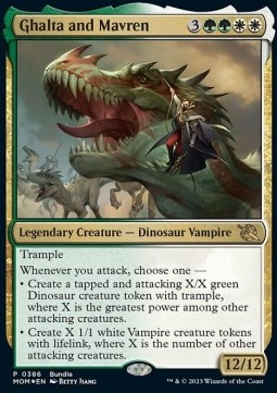 Ghalta and Mavren (V.3) - March of the Machine Promos 