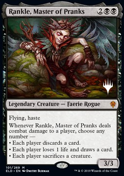 Rankle Master of Pranks (V.2) - Throne of Eldraine Promos 