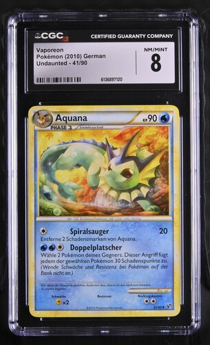 Vaporeon - UD 41 - German - CGC 8 