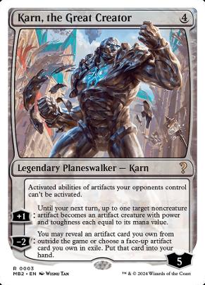 Karn the Great Creator