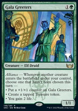 Gala Greeters (V.2) - Streets of New Capenna Promos 