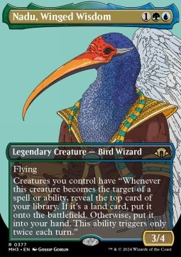 Nadu Winged Wisdom (V.1) - Modern Horizons 3 Extras 