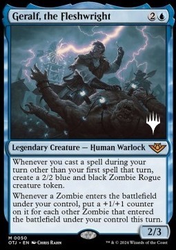 Geralf the Fleshwright (V.2) - Outlaws of Thunder Junction Promos 