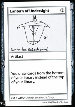 Lantern of Undersight (V.1) - Mystery Booster Playtest Cards 