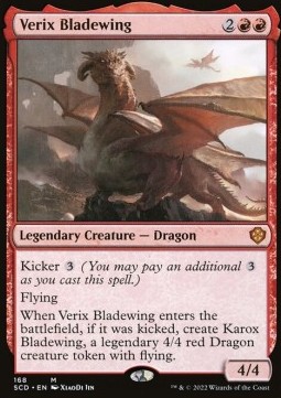 Verix Bladewing - Starter Commander Decks 