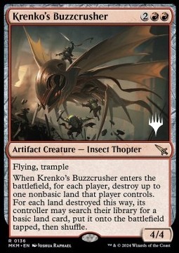 Krenkos Buzzcrusher (V.2) - Murders at Karlov Manor Promos 
