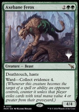 Axebane Ferox (V.2) - Murders at Karlov Manor Promos 