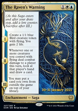 The Ravens Warning (V.1) - Kaldheim Promos 
