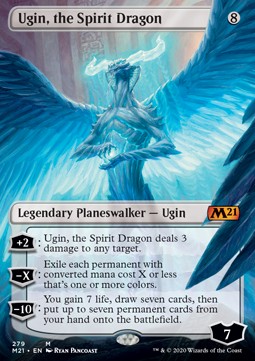 Ugin the Spirit Dragon (V.1) - Core 2021 Extras 