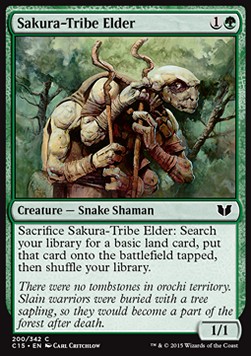 Sakura Tribe Elder - Commander 2015 