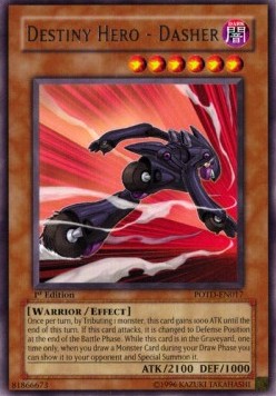 Destiny Hero - Dasher (V.1 - Rare) 