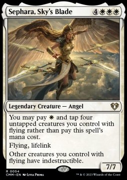 Sephara, Skys Blade - Commander Masters 