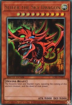 Slifer the Sky Dragon (V.1 - Ultra Rare) 