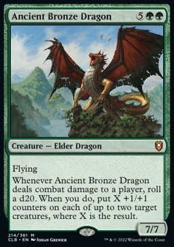 Ancient Bronze Dragon - Commander Legends Battle for Baldurs Gate 