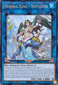 Mermail King Neptabyss (V.1 Ultra Rare) 