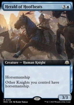 Herald of Hoofbeats - Commander March of the Machine Extras 