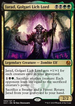 Jarad Golgari Lich Lord - Guilds of Ravnica Guild Kits 