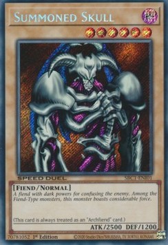 Summoned Skull (V.2 Secret Rare) 