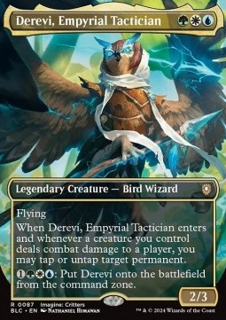 Derevi Empyrial Tactician - Commander Bloomburrow Extras 