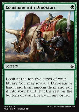 Commune with Dinosaurs - Ixalan 