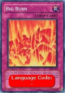 Big Burn (V.1 - Super Rare) 