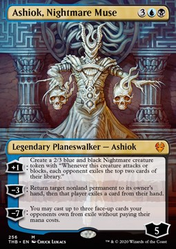 Ashiok Nightmare Muse - Theros Beyond Death Extras