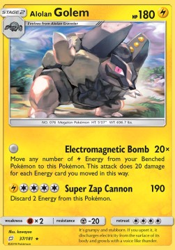 Alolan Golem 