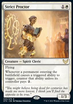 Strict Proctor - Strixhaven School of Mages 