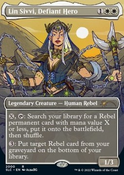 Lin Sivvi Defiant Hero - Secret Lair Drop Series 30th Anniversary Countdown Kit 