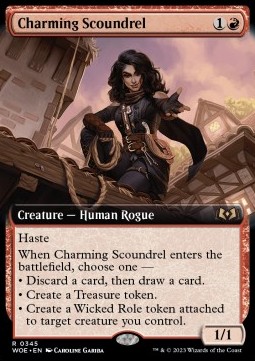 Charming Scoundrel - Wilds of Eldraine Extras 
