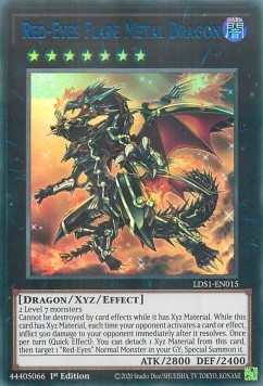 Red-Eyes Flare Metal Dragon (V.1 - Ultra Rare) 