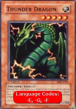 Thunder Dragon (V.1 - Common) 