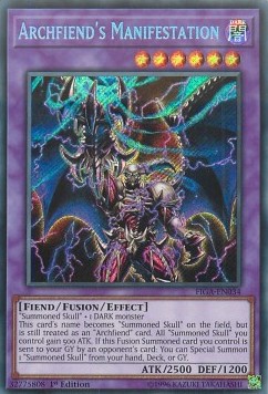 Archfiend's Manifestation 