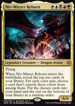 Niv Mizzet Reborn - War of the Spark 