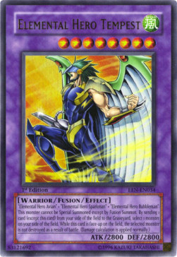 Elemental Hero Tempest (V.1 - Ultra Rare) 
