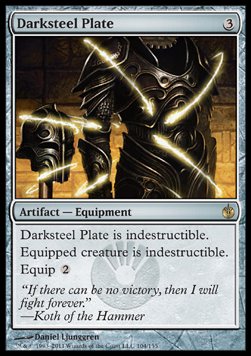 Darksteel Plate - Mirrodin Besieged 