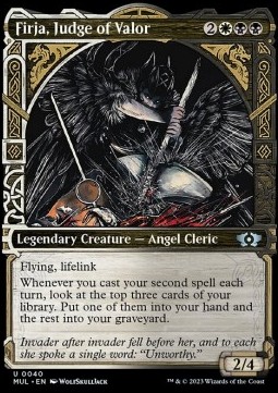 Firja, Judge of Valor (V.1) 