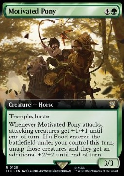 Motivated Pony - Commander The Lord of the Rings Tales of Middle earth Extras 