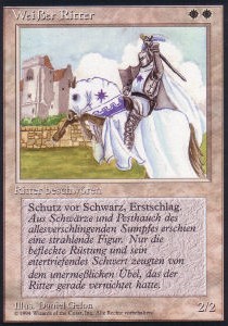 White Knight - Foreign Black Bordered 