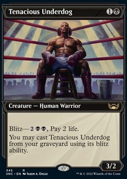 Tenacious Underdog (V.1) - Streets of New Capenna Extras 