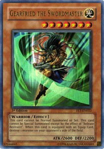 Gearfried the Swordmaster (V.1 - Ultra Rare) 