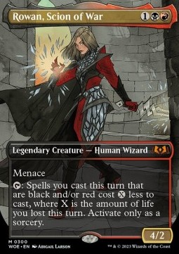 Rowan Scion of War - Wilds of Eldraine Extras 