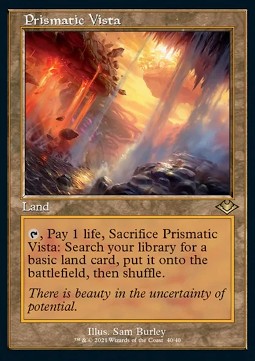 Prismatic Vista (V.1) - Modern Horizons Retro Frame Cards 