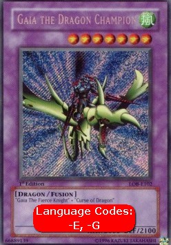 Gaia the Dragon Champion (V.1 - Ultra Rare) 