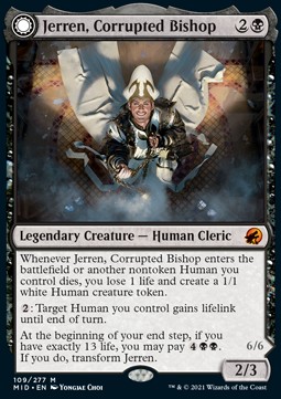 Jerren Corrupted Bishop Ormendahl the Corrupter - Innistrad Midnight Hunt 