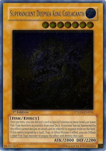Superancient Deepsea King Coelacanth (V.2 - Ultimate Rare) 