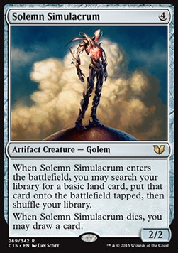 Solemn Simulacrum - Commander 2015 